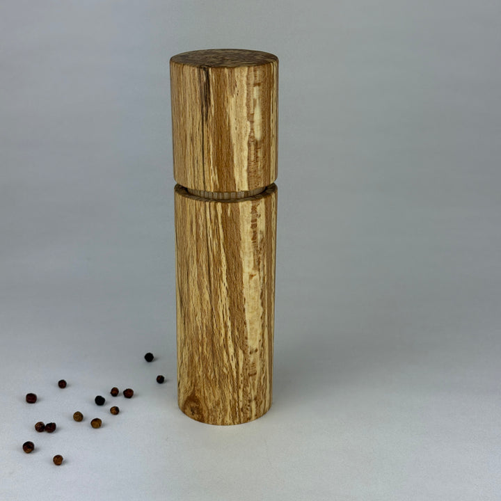 Gewürzmühlen aus Buchenholz, gestockt