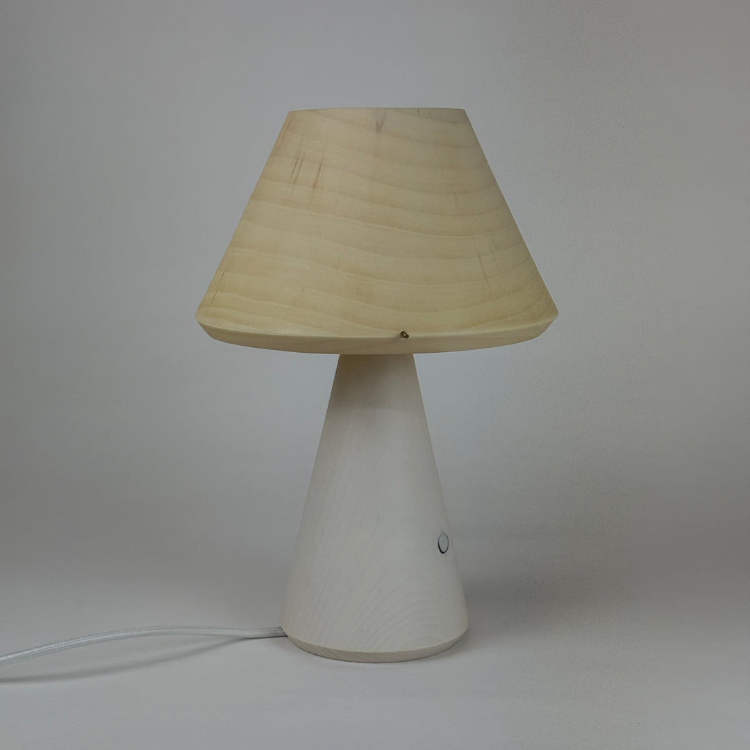 Tischlampe TLP-P klein, Unikat aus Holz