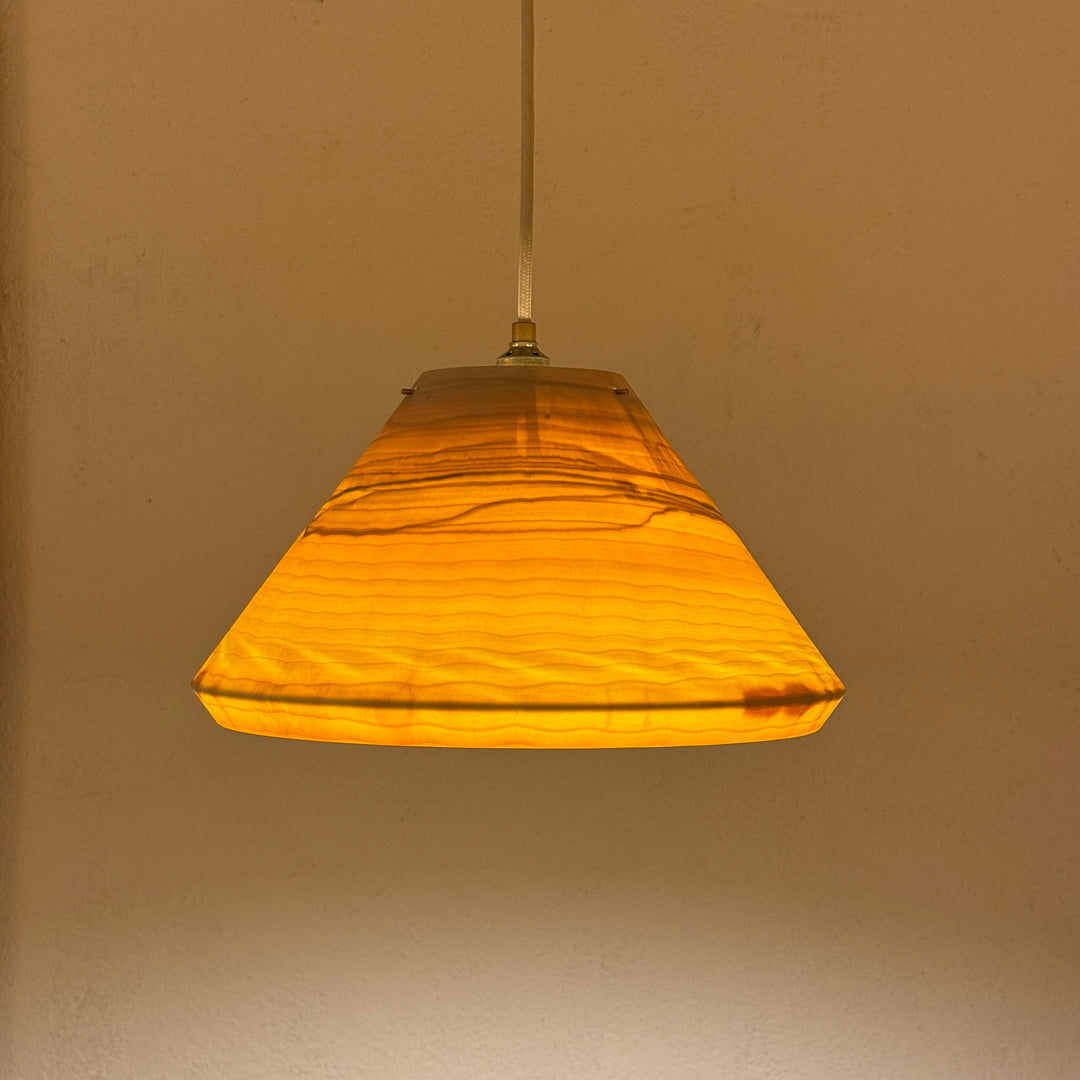 Hängelampe aus Holz KEP-U 34/18