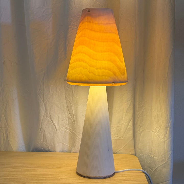 Tischlampe TLP-P groß, Unikat aus Holz