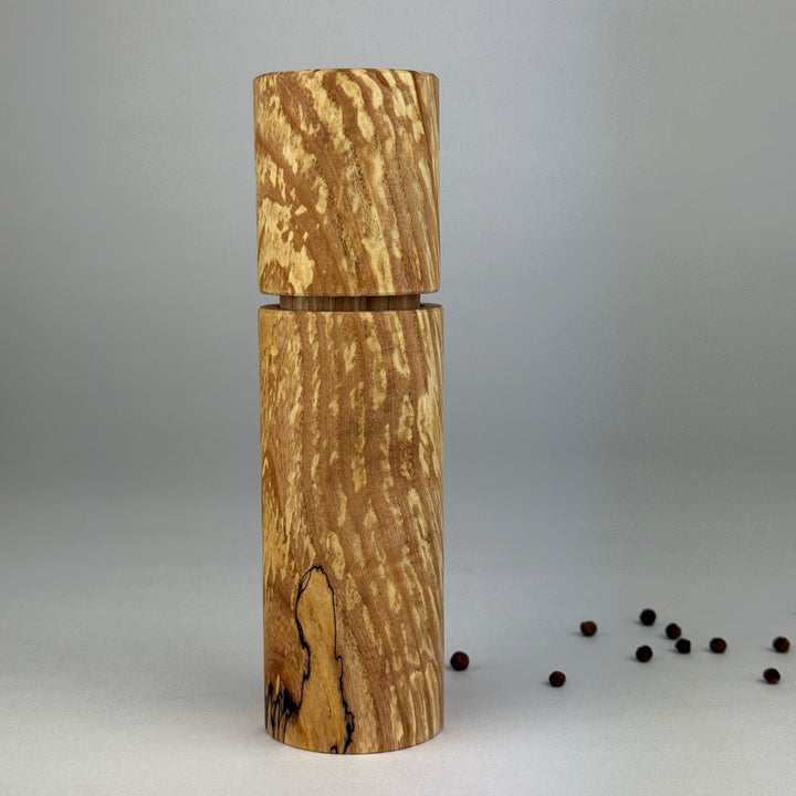 Gewürzmühlen aus Buchenholz, gestockt