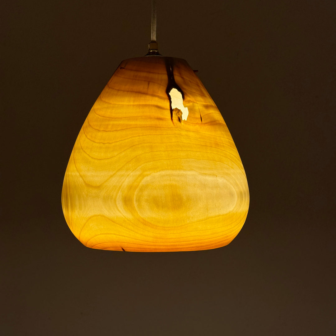 Hängelampe GLP-U 26/26 aus Holz