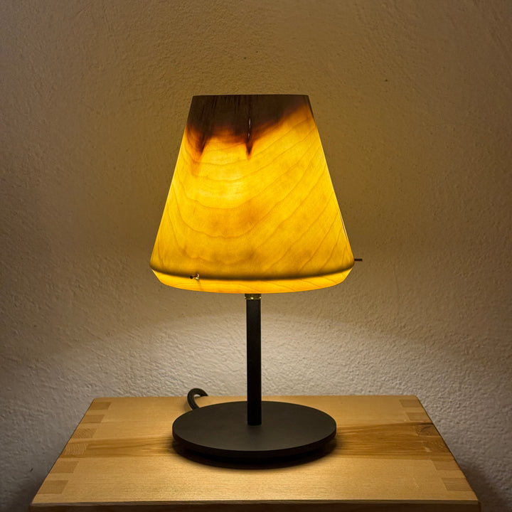 TLP-Mini-Unikat-U1-Tischlampe aus Holz