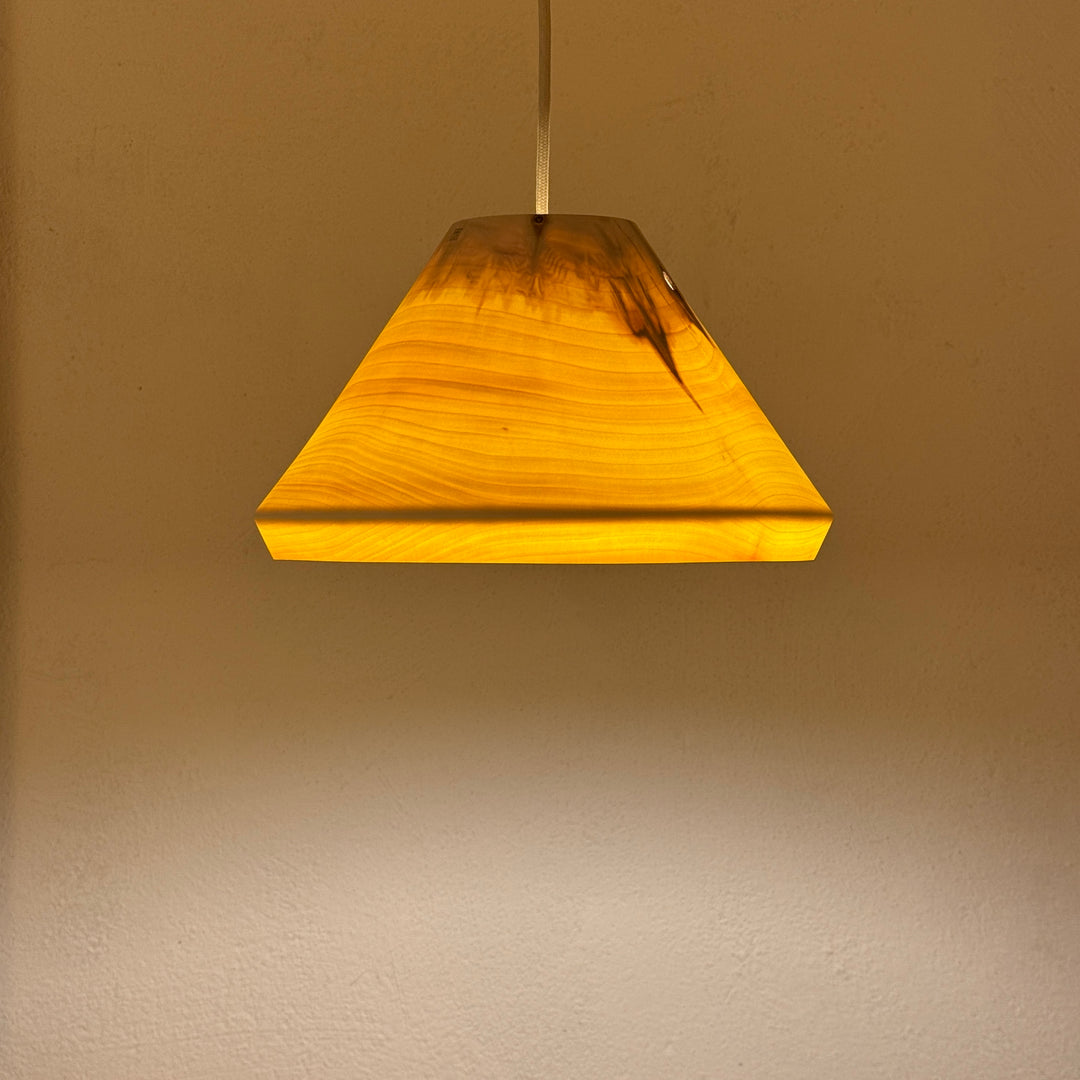 Hängelampe KEP-U 33/19 aus Holz