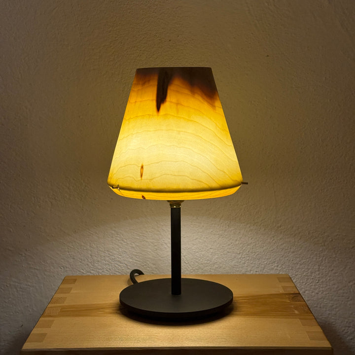 TLP-Mini-Unikat-U2-Tischlampe aus Holz