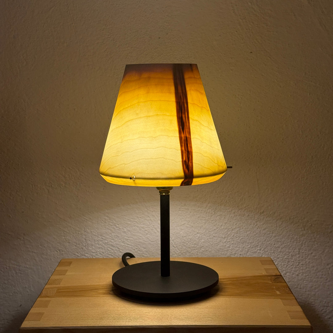 TLP-Mini-Unikat-U2-Tischlampe aus Holz