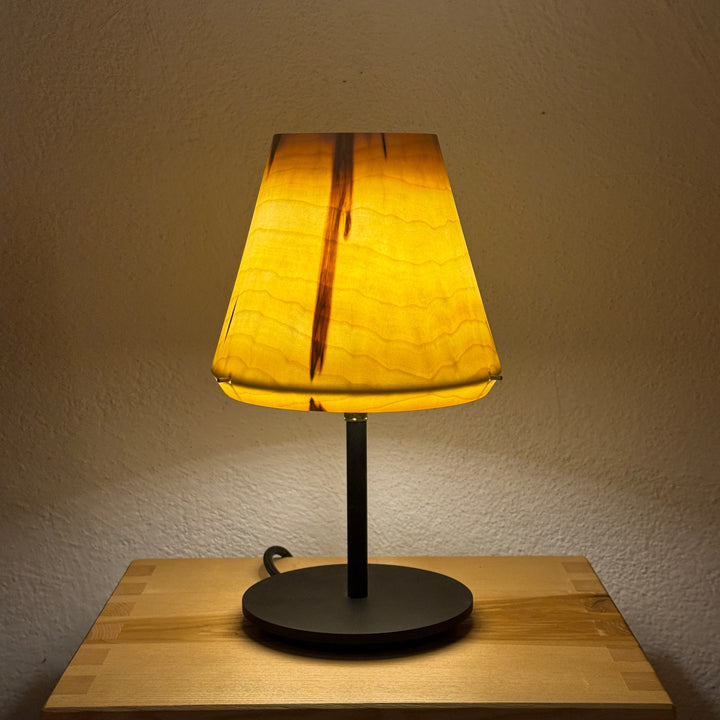 TLP-Mini-Unikat-U1-Tischlampe aus Holz