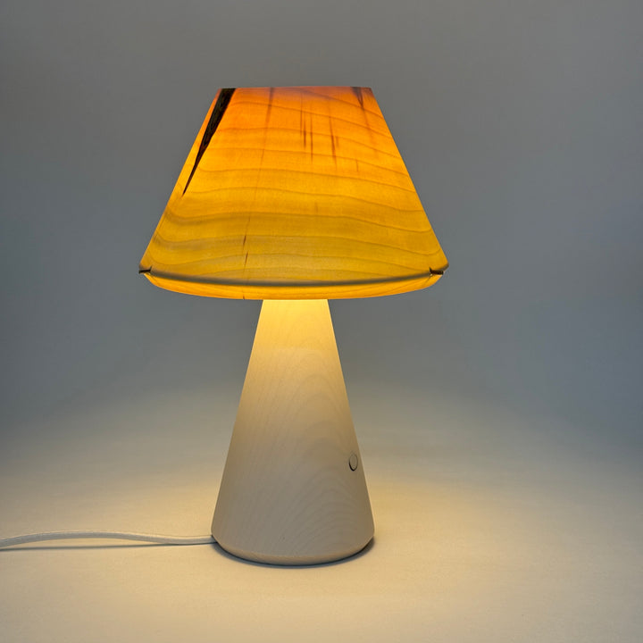 Tischlampe TLP-P klein, Unikat aus Holz