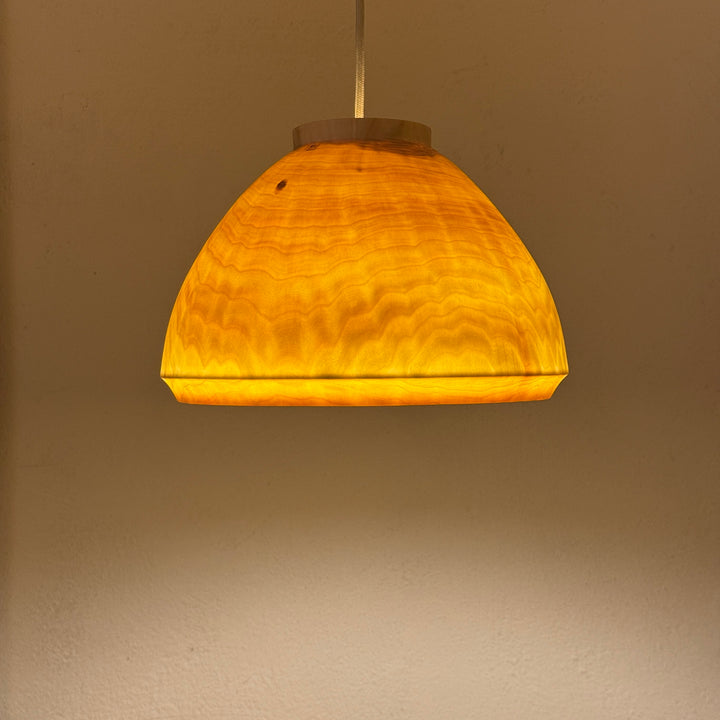 Hängelampe HAKUP-U 32/22 aus Holz