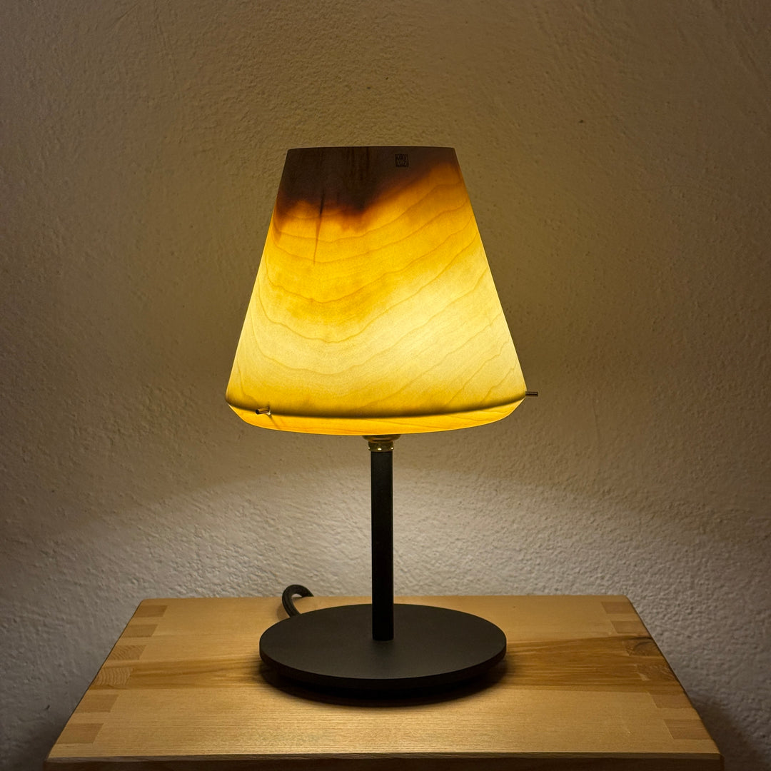 TLP-Mini-Unikat-U2-Tischlampe aus Holz