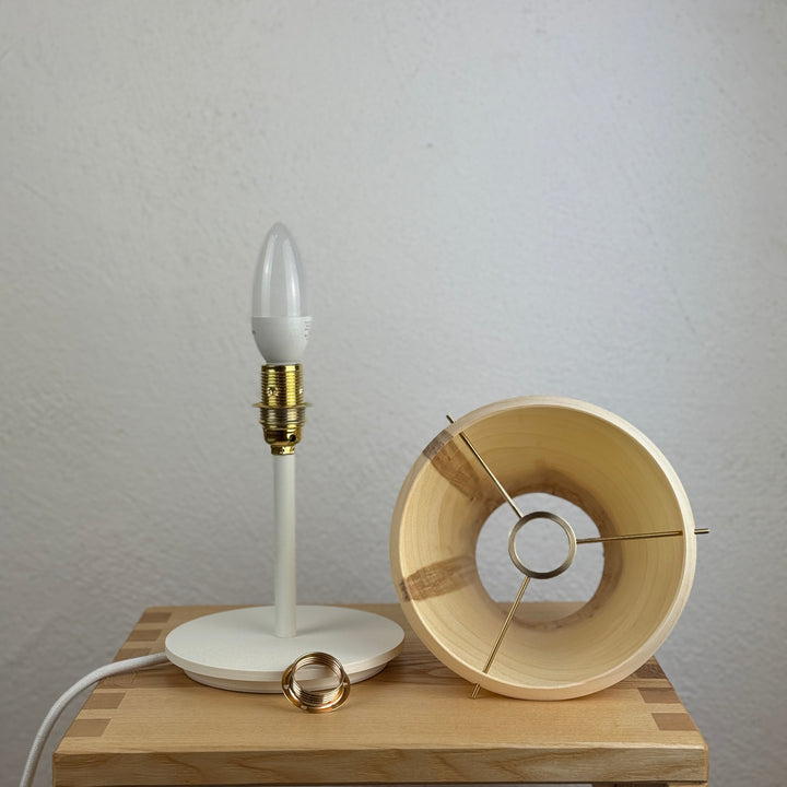 Tischlampe aus Holz - TLP 40 - Unikate