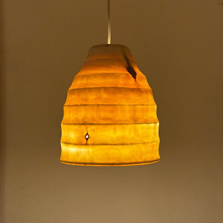 Hängelampe LPP-U 28/32 aus Holz