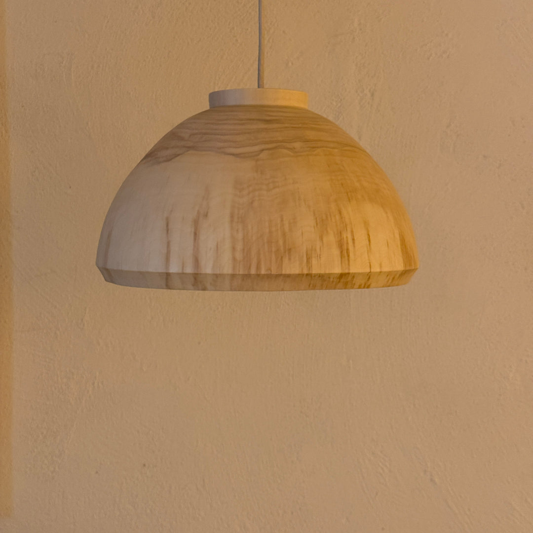 Hängelampe HAKUP-U 34/20 aus Holz