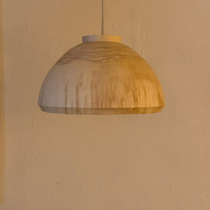 Hängelampe HAKUP-U 34/20 aus Holz