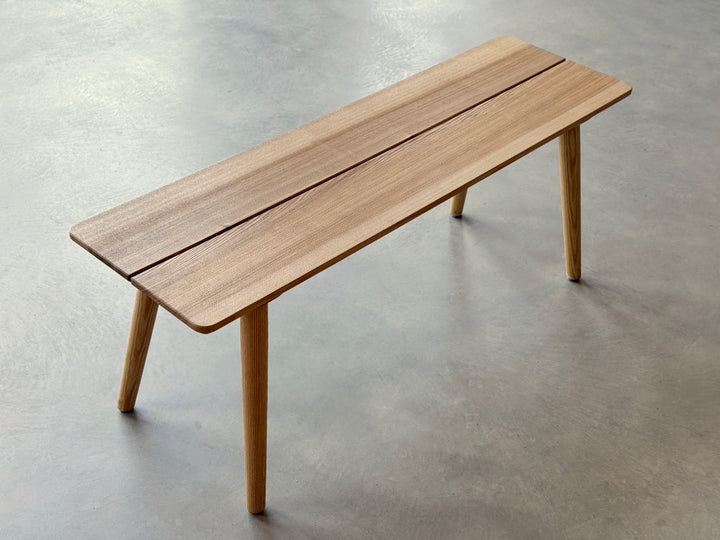 bench made of ash wood