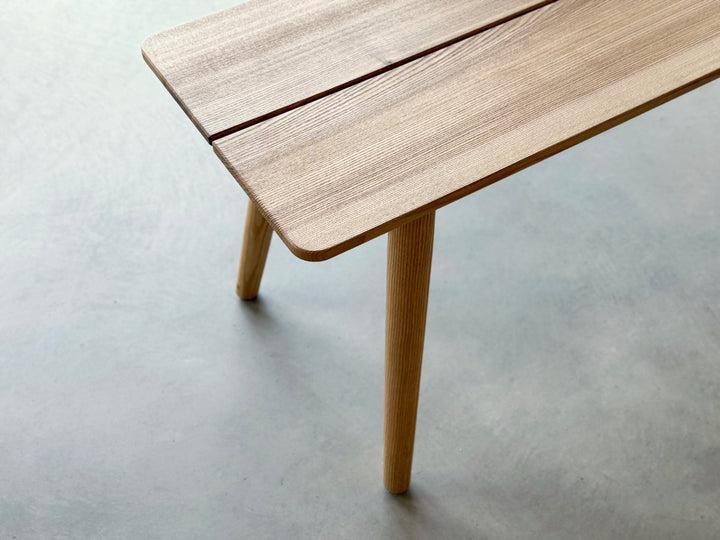 bench made of ash wood