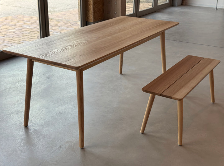 bench made of ash wood