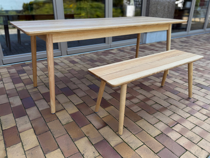 bench made of ash wood