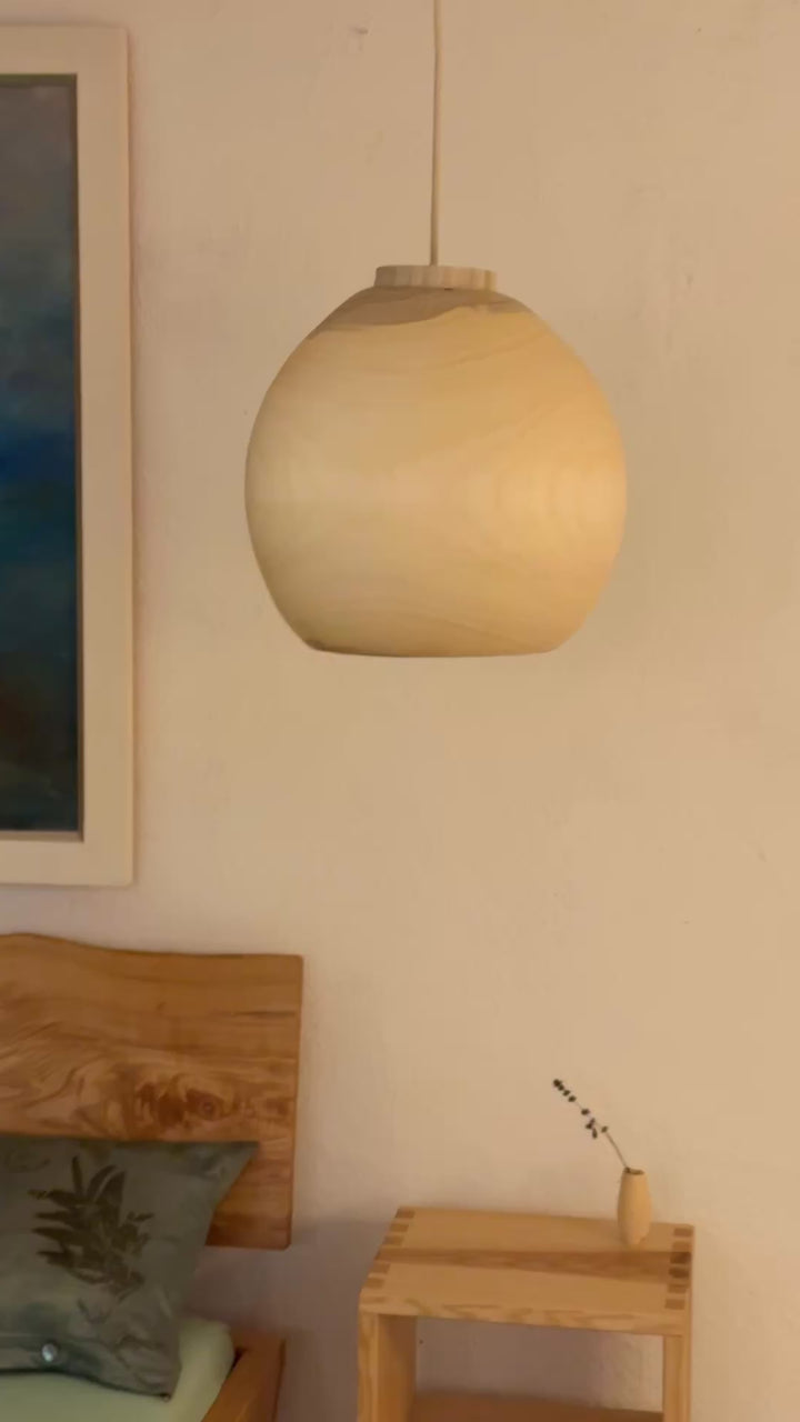 XL-Deckenlampe aus Holz KUP-XL 35/33