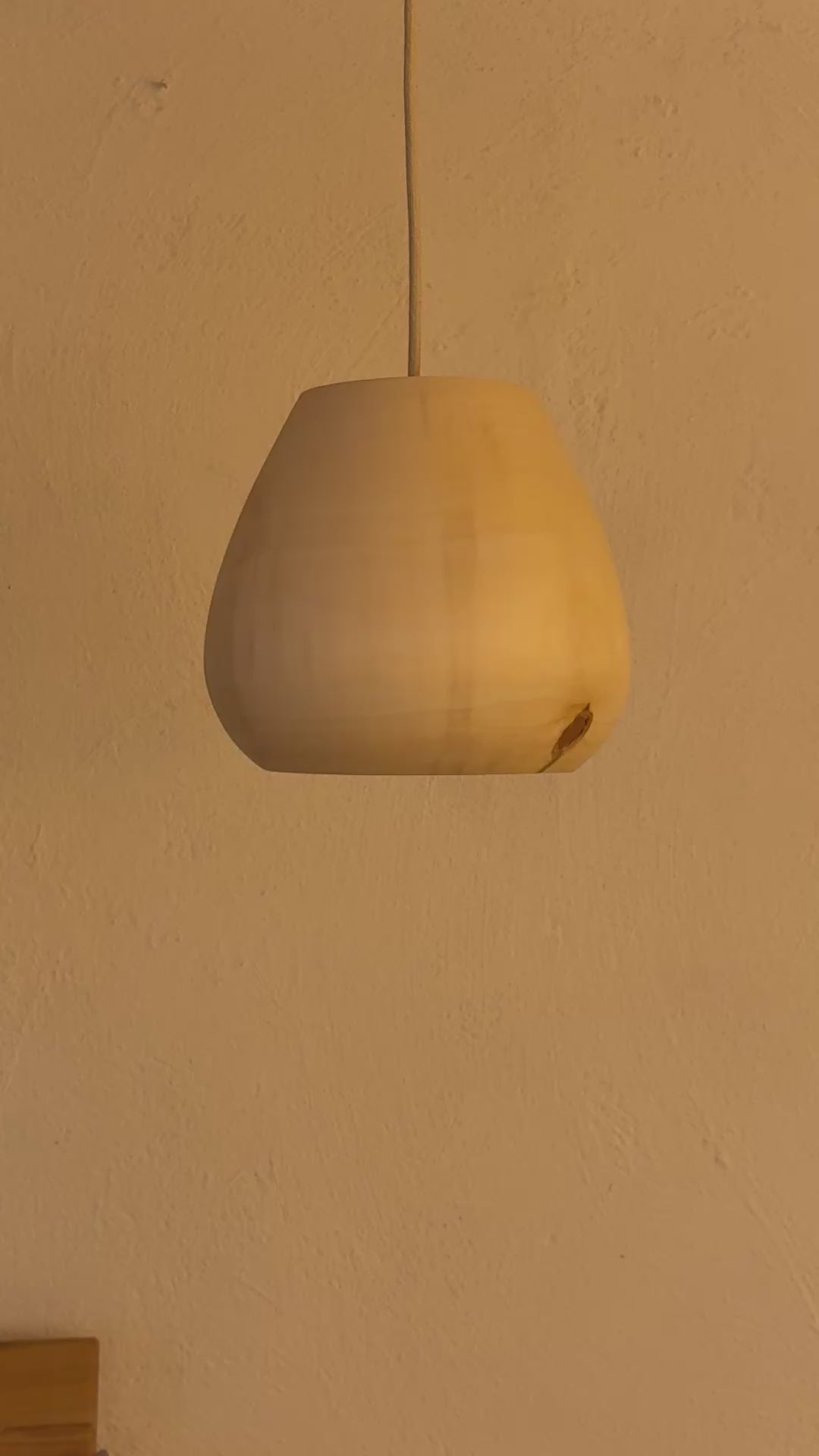 Hängelampe GLP-U 24/21 aus Holz