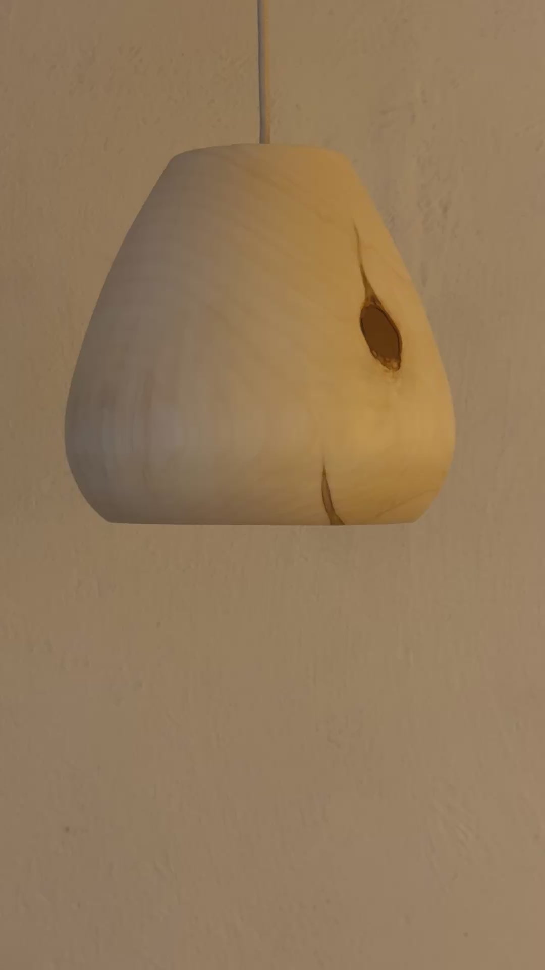 Hängelampe GLP-U 23/25 aus Holz